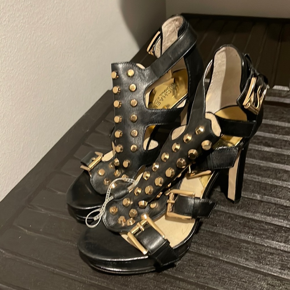 Brand new studded heels